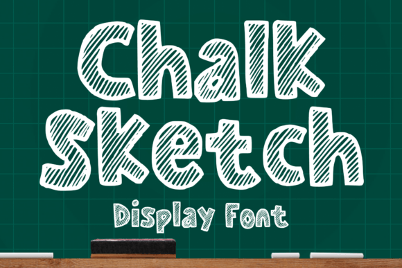 Chalk Sketch Font - Featured Image