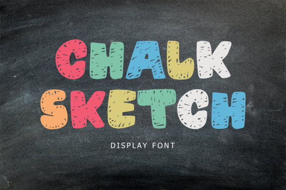 Chalk Sketch Font - Featured Image