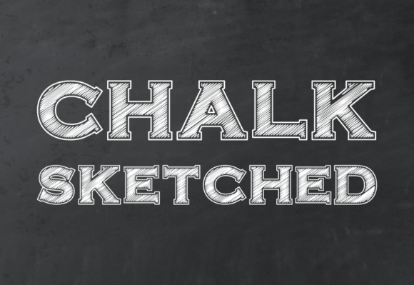 Chalk Sketched Font - Featured Image