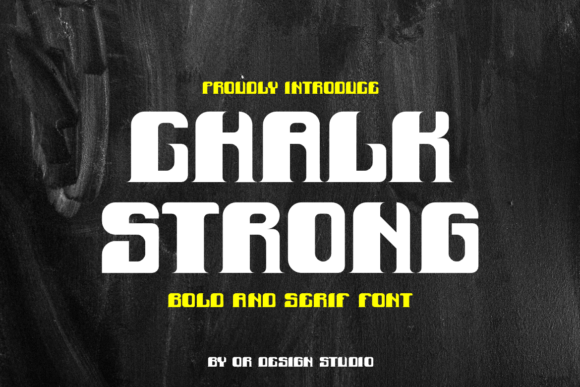 Chalk Strong Font - Featured Image