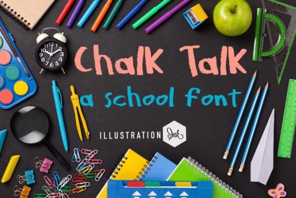 Chalk Talk Font - Featured Image