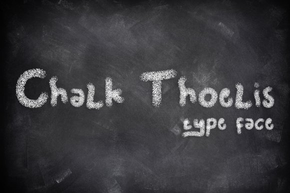 Chalk Thoelis Font - Featured Image