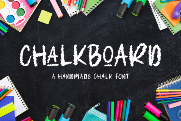 Chalkboard Font - Featured Image