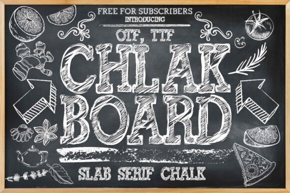 Chalkboard Font - Featured Image