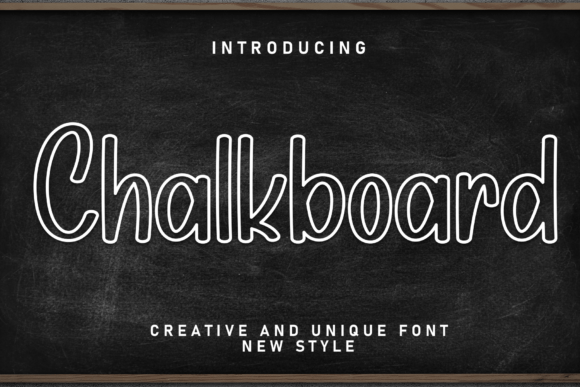 Chalkboard Font - Featured Image