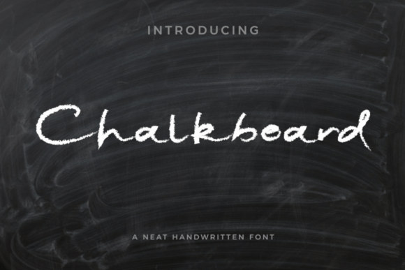 Chalkboard Font - Featured Image