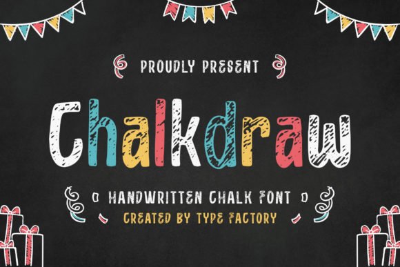 Chalkdraw Font - Featured Image