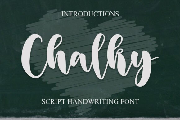 Chalky Font - Featured Image