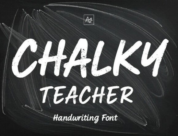 Chalky Teacher Font - Featured Image