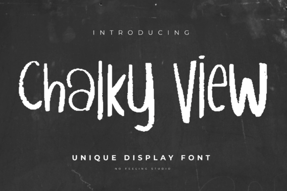 Chalky View Font - Featured Image