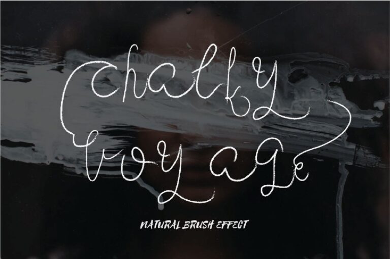 Chalky Voyage Font - Featured Image