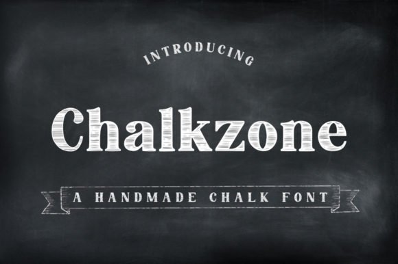 Chalkzone Font - Featured Image