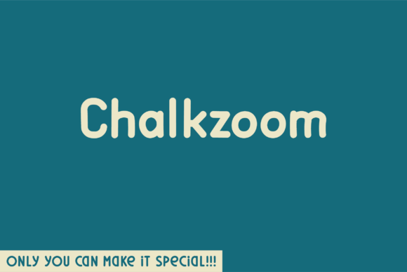Chalkzoom Font - Featured Image