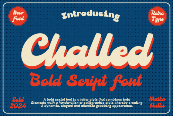 Challed Font - Featured Image