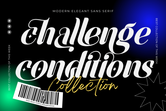 Challenge Conditions Font - Featured Image