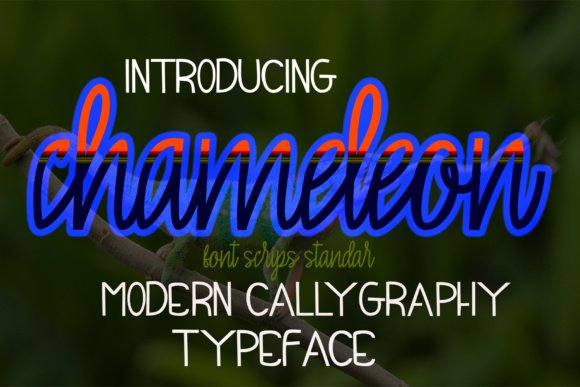 Chameleon Font - Featured Image