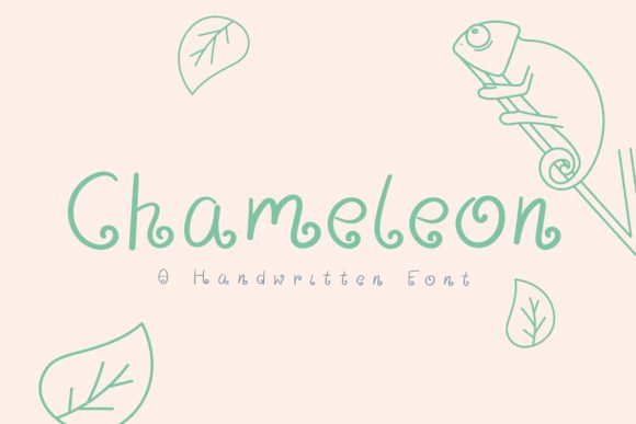 Chameleon Font - Featured Image