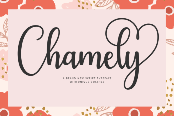 Chamely Font - Featured Image
