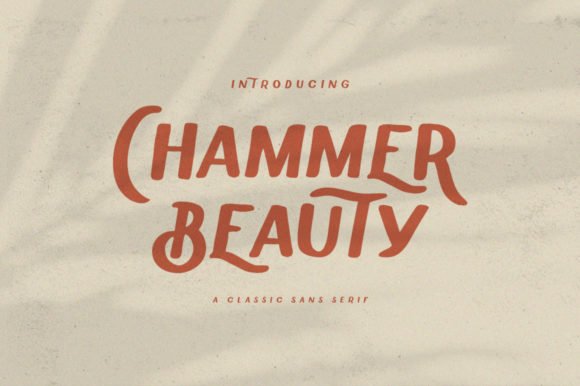 Chammer Beauty Font - Featured Image
