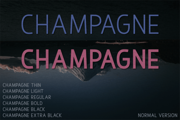 Champagne Font - Featured Image