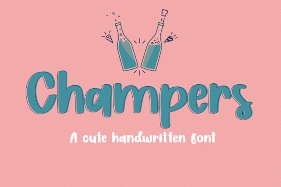Champers Font - Featured Image
