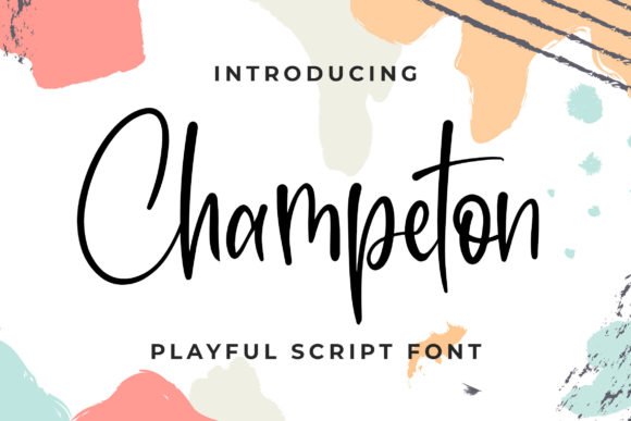 Champeton Font - Featured Image