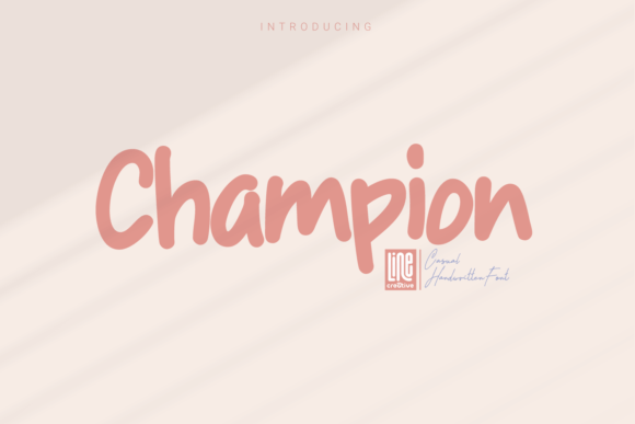 Champion Font - Featured Image