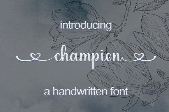 Champion Font - Featured Image
