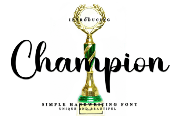 Champion Font - Featured Image