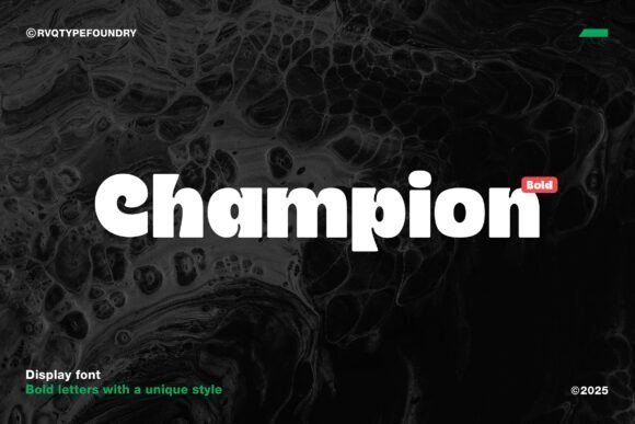 Champion Font - Featured Image