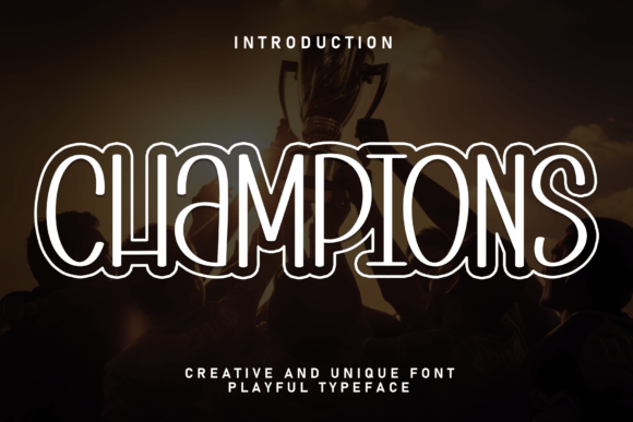 Champions Font - Featured Image