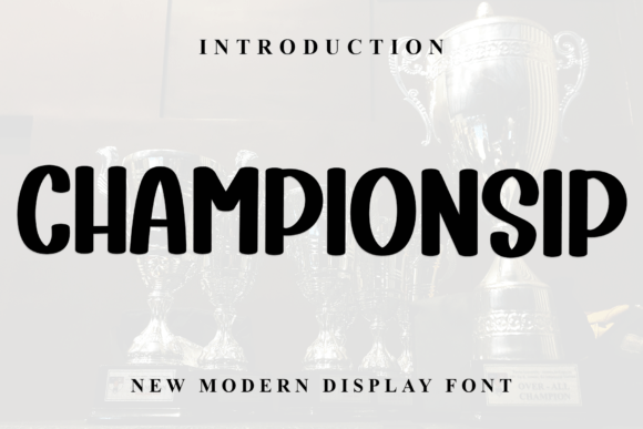 Championsip Font - Featured Image