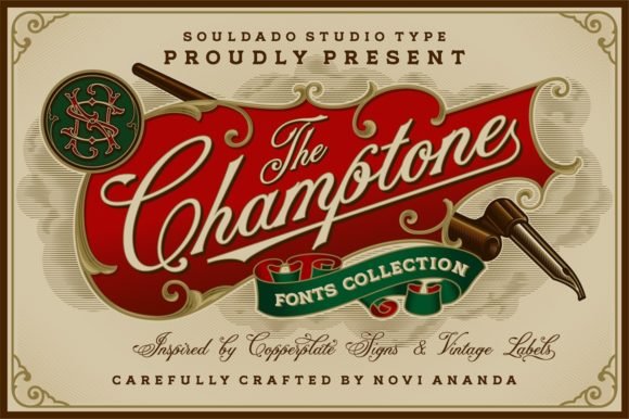Champtone Font - Featured Image