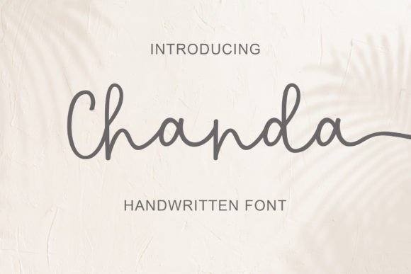 Chanda Font - Featured Image
