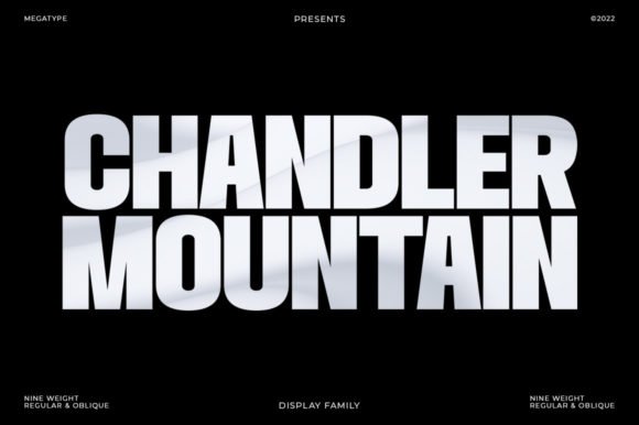 Chandler Mountain Font - Featured Image