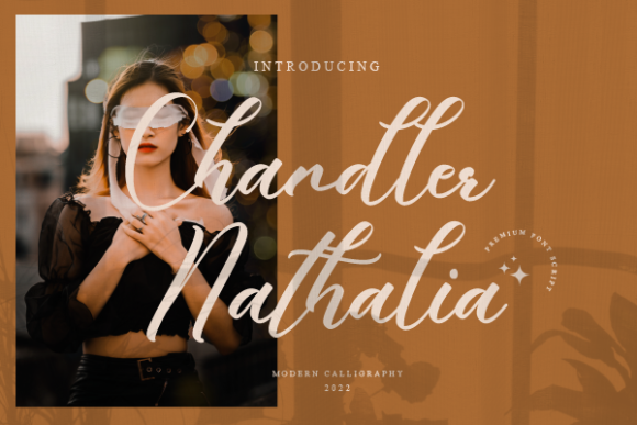 Chandler Nathalia Font - Featured Image