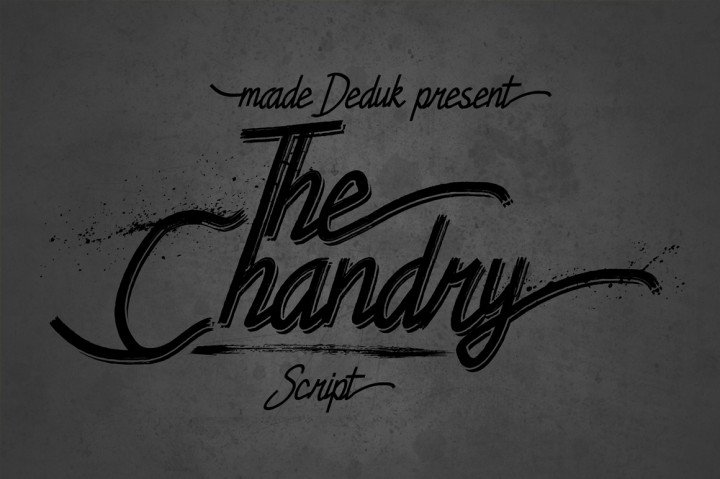 Chandry Font - Featured Image