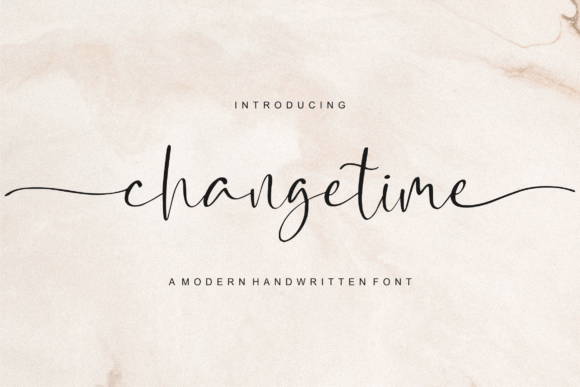Changetime Font - Featured Image