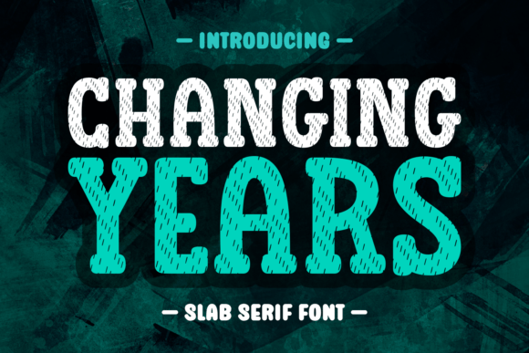 Changing Years Font - Featured Image