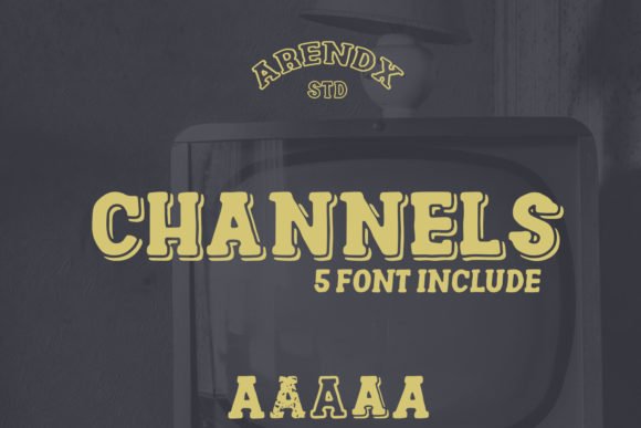 Channels Family Font - Featured Image