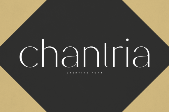Chantria Font - Featured Image