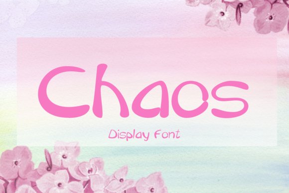 Chaos Font - Featured Image
