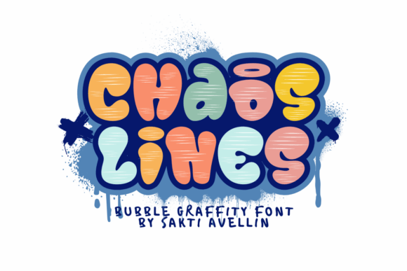 Chaos Lines Font - Featured Image