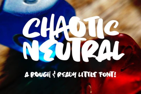 Chaotic Neutral Font - Featured Image