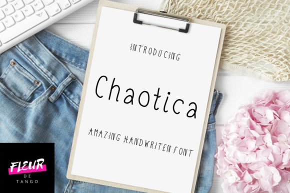 Chaotica Font - Featured Image