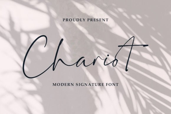 Chariot Font - Featured Image