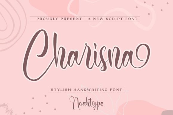 Charisna Font - Featured Image