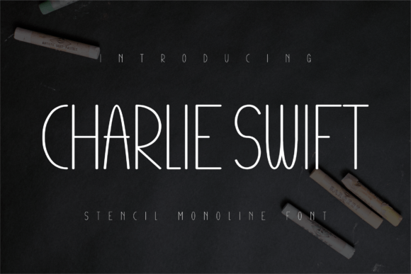 Charlie Swift Font - Featured Image