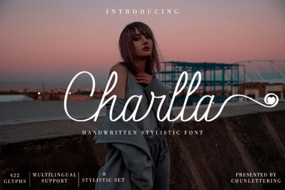 Charlla Font - Featured Image