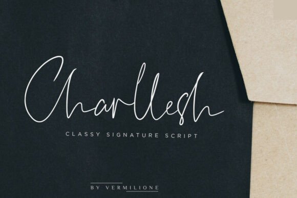 Charllesh Font - Featured Image